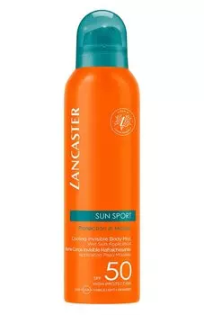 Солнцезащитный спрей для идеального загара Sun Sport Cooling Invisible Body Mist SPF50 (200ml) Lancaster