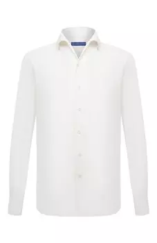 Сорочка из хлопка и кашемира Andrea Campagna