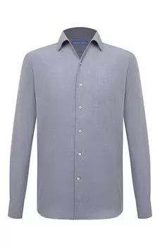 Сорочка из хлопка и кашемира Andrea Campagna