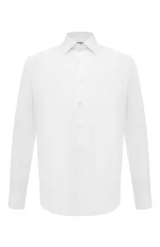 Сорочка из хлопка и кашемира Canali