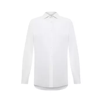 Сорочка из хлопка и льна Brioni