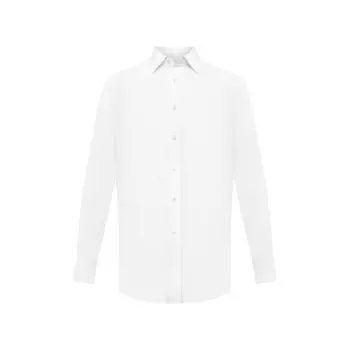 Сорочка из хлопка и льна Brioni