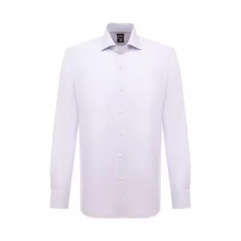 Сорочка из хлопка и льна Van Laack