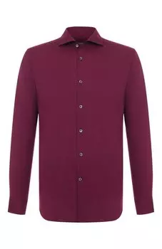 Сорочка из хлопка и вискозы Corneliani