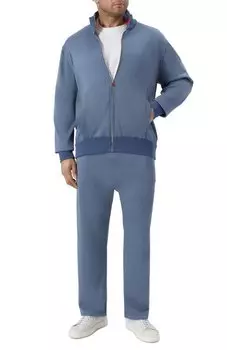 Спортивный костюм из хлопка и шелка Kiton