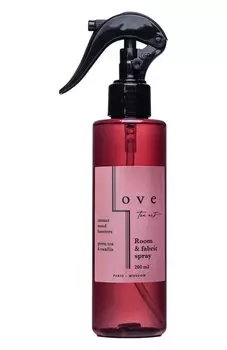 Спрей для белья и дома зеленый чай и ваниль Love Tea Art