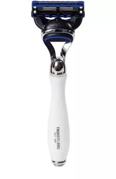 Станок для бритья Fusion Фарфор с хромом Wellington Truefitt&Hill