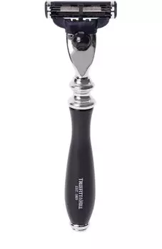 Станок для бритья MachIII Эбонит с хромом Wellington Truefitt and Hill