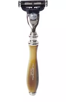 Станок для бритья MachIII (Рог с хромом, Wellington) Truefitt and Hill