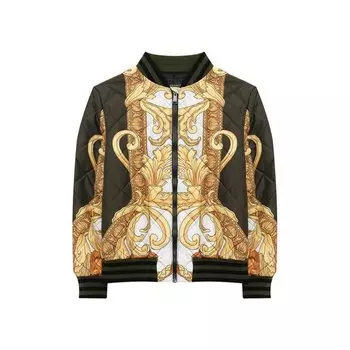 Стеганый бомбер Versace