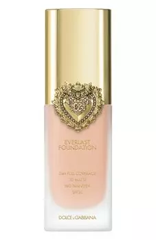 Стойкий матовый тональный крем Everlast Foundation SPF20 PA+++, оттенок 08W Light (27ml) Dolce & Gabbana