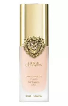 Стойкий матовый тональный крем Everlast Foundation SPF20 PA+++, оттенок 01N Light (27ml) Dolce & Gabbana
