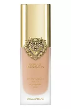 Стойкий матовый тональный крем Everlast Foundation SPF20 PA+++, оттенок 14W Light Medium (27ml) Dolce & Gabbana