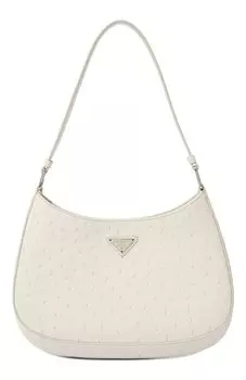 Сумка Cleo из кожи страуса Prada