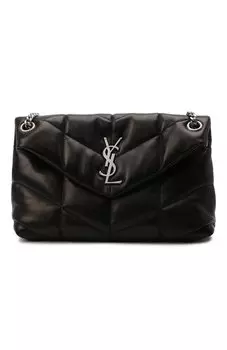 Сумка Puffer Loulou small Saint Laurent