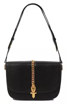 Сумка Sylvie 1969 small из кожи ящерицы Gucci