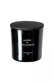 Свеча Amber & Sandalwood (600g) Cereria Molla 1899