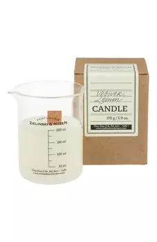 Свеча и спички "Ветивер, Лимон" (170g) Zielinski&Rozen