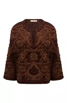 Свитер из хлопка и шерсти Valentino