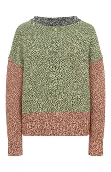 Свитер из хлопка и шерсти Weekend Max Mara