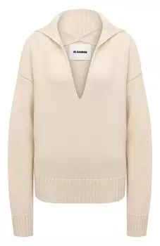 Свитер из кашемира и хлопка Jil Sander