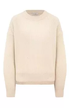 Свитер из кашемира и шерсти Brunello Cucinelli