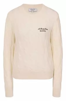 Свитер из кашемира и шерсти Sporty & Rich x Le Bristol Paris Sporty and Rich