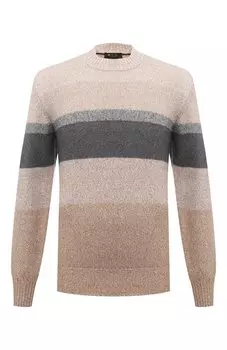 Свитер из шелка и шерсти Loro Piana