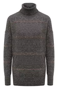 Свитер из шерсти и хлопка Brunello Cucinelli