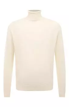 Свитер из шерсти и хлопка Emporio Armani