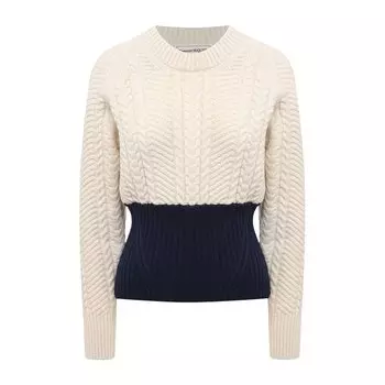 Свитер из шерсти и кашемира Alexander McQueen