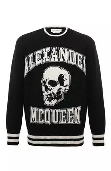 Свитер из шерсти и кашемира Alexander McQueen
