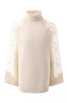 Свитер из шерсти и кашемира Elie Saab