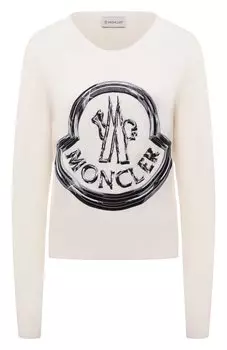 Свитер из шерсти и кашемира Moncler