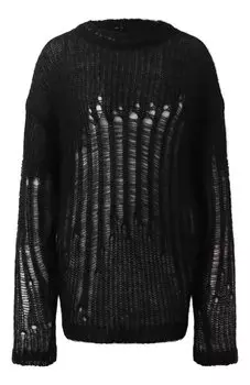 Свитер из шерсти и шелка Ann Demeulemeester