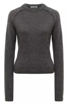 Свитер из шерсти и шелка Jil Sander