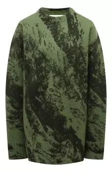 Свитер из шерсти и шелка Jil Sander