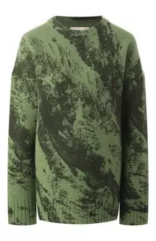 Свитер из шерсти и шелка Jil Sander