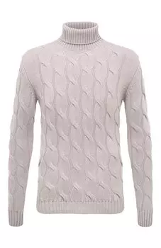 Свитер из шерсти и шелка Luigi Borrelli