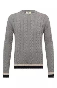 Свитер из шерсти и шелка Luigi Borrelli