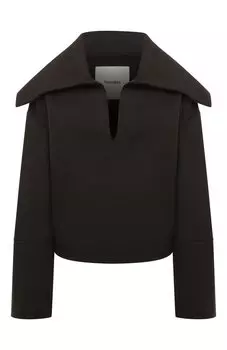 Свитер из шерсти и шелка Nanushka