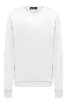 Свитшот из шелка и хлопка MUST