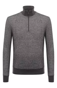 Свитшот из шелка и шерсти MVST