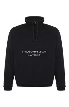 Свитшот из шерсти и кашемира Emporio Armani
