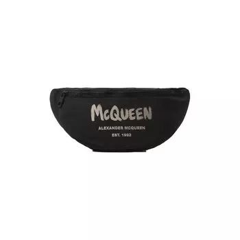 Текстильная поясная сумка Alexander McQueen