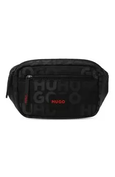Текстильная поясная сумка HUGO