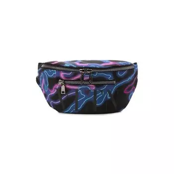Текстильная поясная сумка Neon Camou Valentino