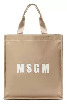 Текстильная сумка-шопер MSGM
