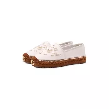 Текстильные эспадрильи Espadrilles Dolce &amp; Gabbana