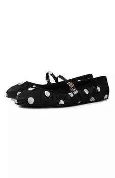 Текстильные балетки Odette Dolce & Gabbana